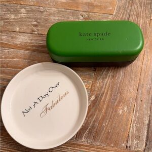 Kate Spade Green Eyewear Case